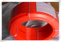 8mm diameter  orange color PU Transmission Polyurethane Round Belting