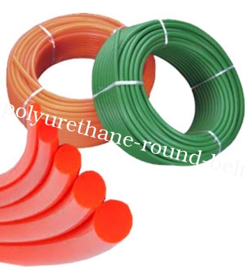 Pu Round Belt PU Smooth Surface Polyurethane Round Belt Import Raw Material 90A 1.25g/Cm3